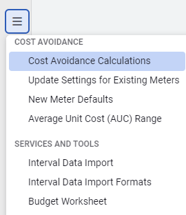 Module Menu